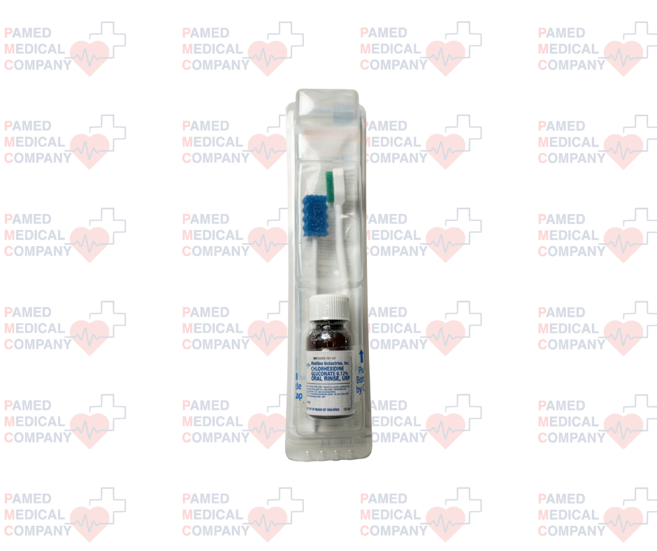 Cepillo Para Aseo Oral Con Succión y Clorhexidina Al 0.12% (Dispositivo) Medline