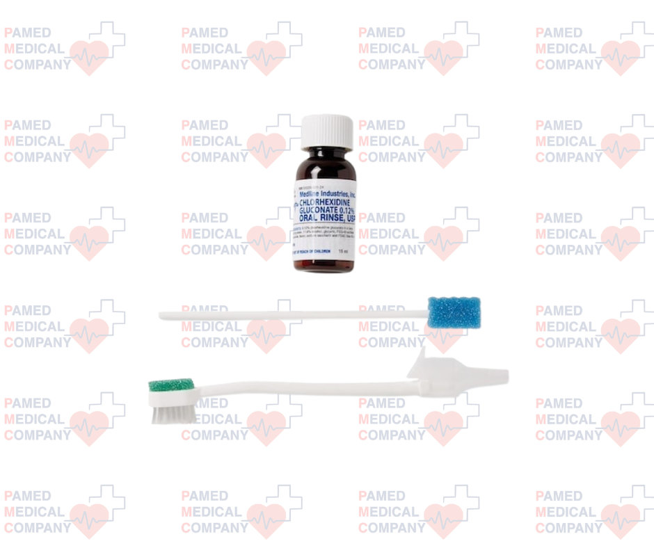 Cepillo Para Aseo Oral Con Succión y Clorhexidina Al 0.12% (Dispositivo) Medline