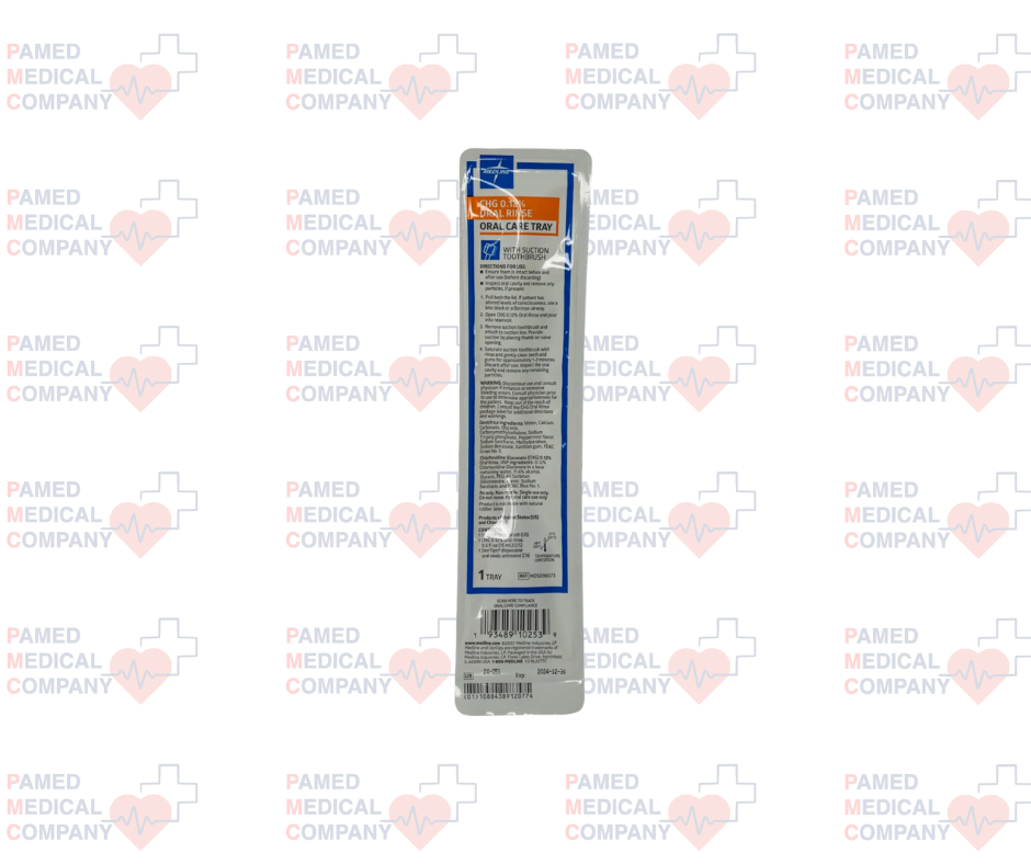 Cepillo Para Aseo Oral Con Succión y Clorhexidina Al 0.12% (Dispositivo) Medline