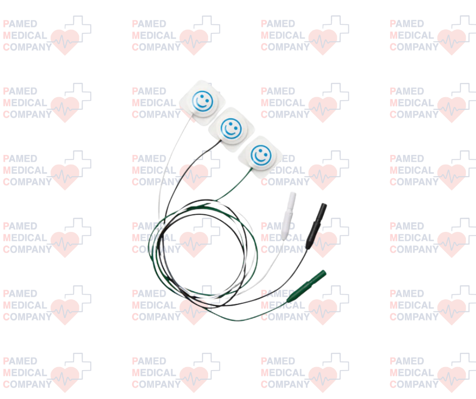 Electrodo Neonatal para ECG 22 X 22 sobre C/3 pz ME