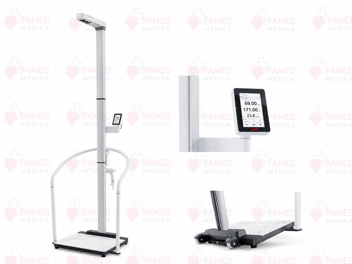 SECA Estación de medición ultrasónica con pantalla ID-Display™