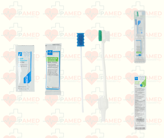 Dispositivo Para Aseo Oral Con Succión y Solución Peroxido de Hidrógeno Medline