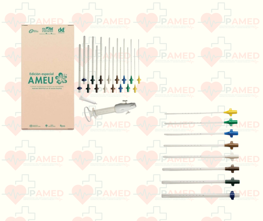 Kit AMEU Equipo De Aspiración Con 16 Canulas