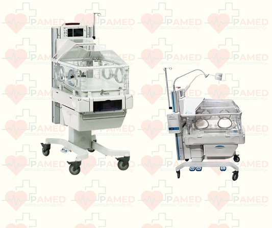 Incubadora y Cuna de Calor Radiante Giraffe Dual