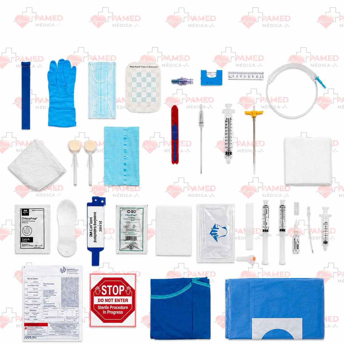 KIT DE BARRERA MÁXIMA PARA LÍNEA PICC™ SYNERGY CT