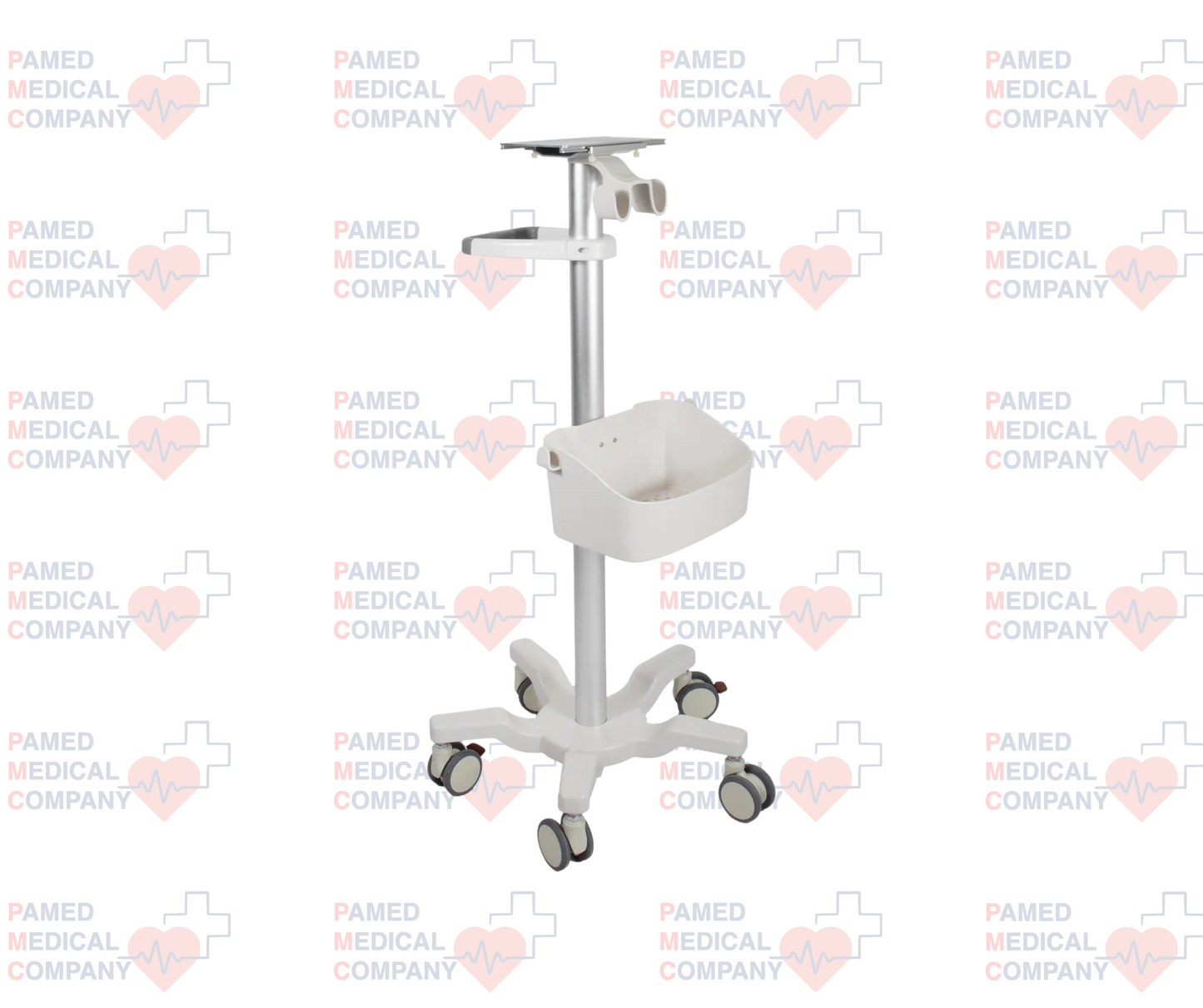 Base Rodable Para Monitor De Signos Vitales