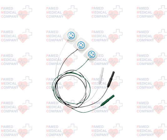 Electrodo Neonatal Para ECG 22 X 22 Sobre C/3 pz ME