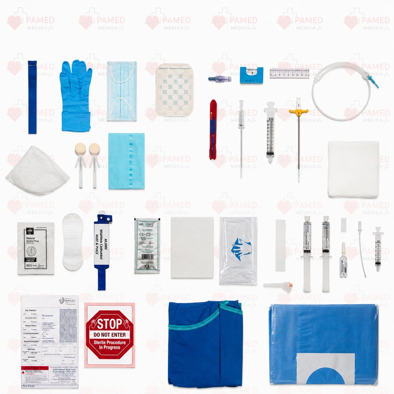 Kit de barrera máxima para línea PICC™ SYNERGY CT