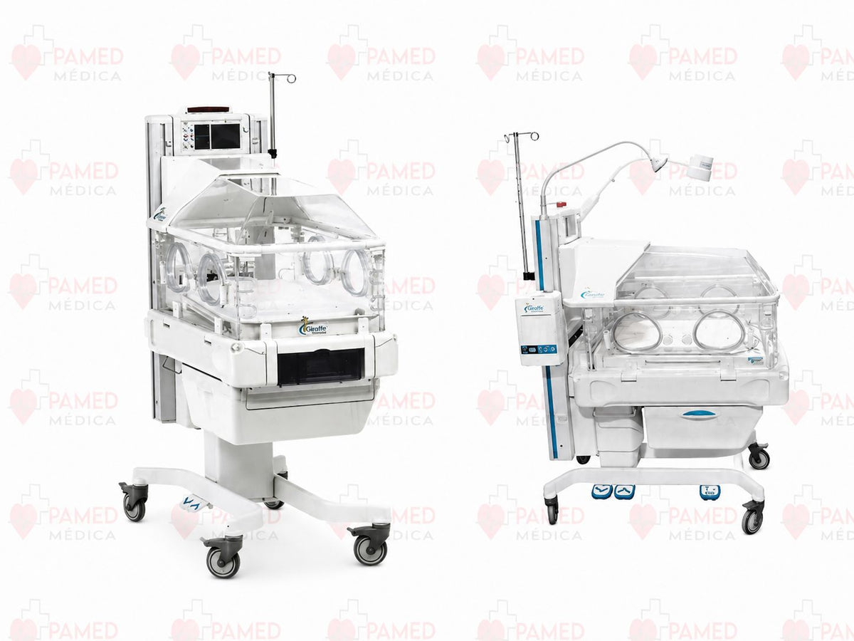 Incubadora y Cuna de Calor Radiante Giraffe Dual