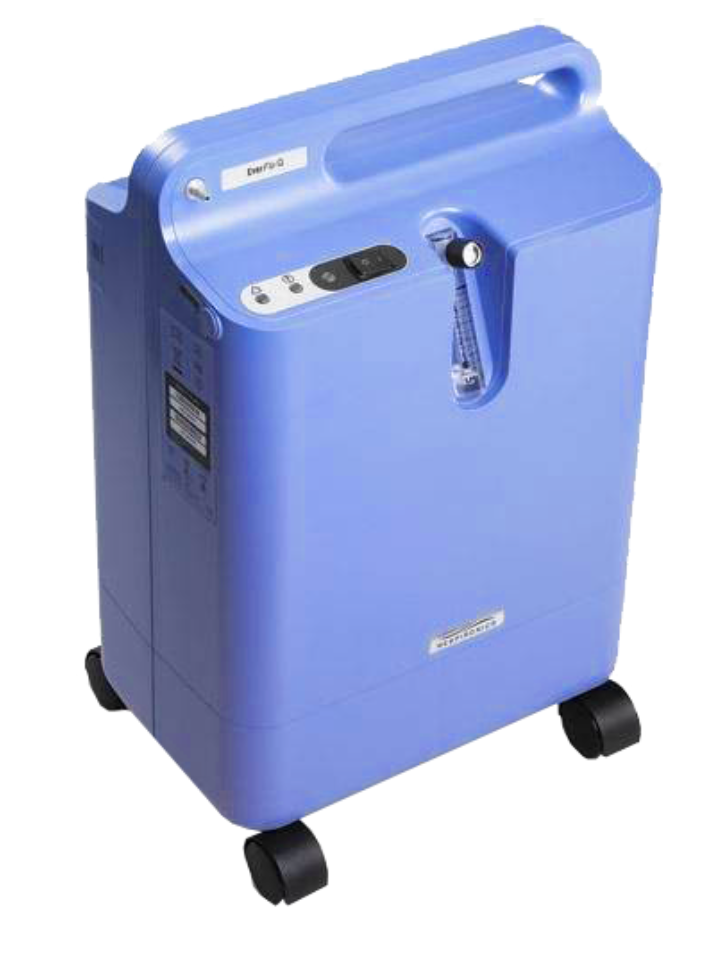 Concentrador de oxígeno 0-5 LPM EVERFLO. MARCA PHILIPS RESPIRONICS